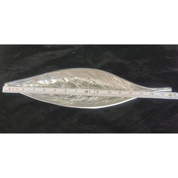 Martha Stewart Pewter Leaf Dish - Picture 6 of 10